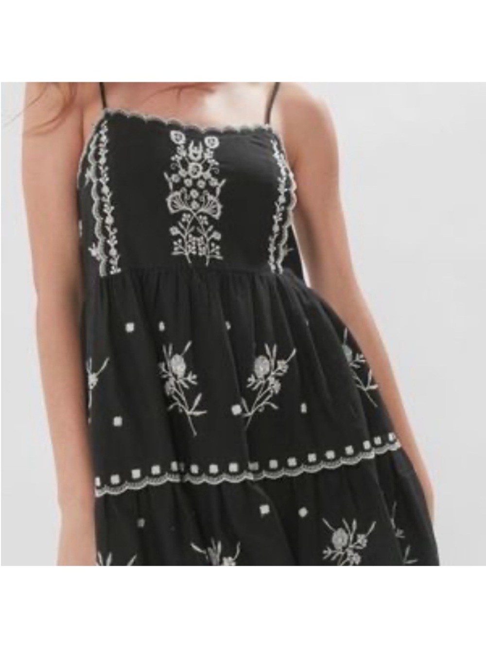 Urban Outfitters Hannah embroidered dress